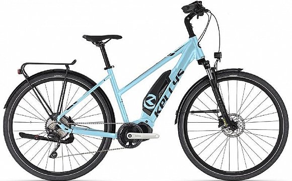 Kellys E-Cristy 10 SH /sky blue/ 504Wh